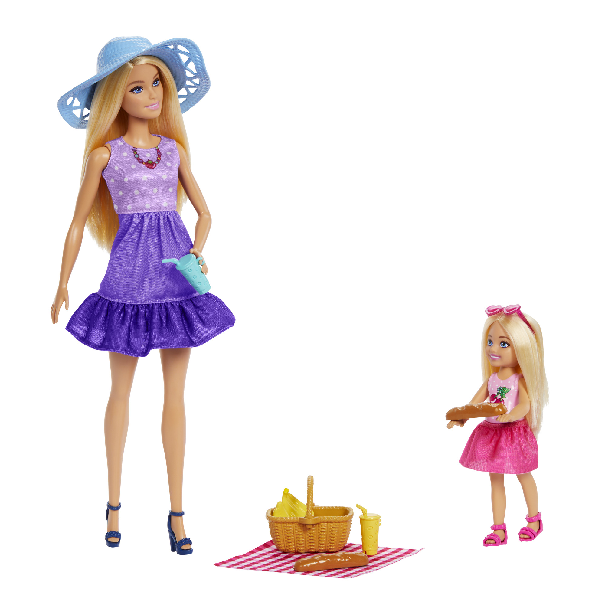 BARBIE pikniko temos lėlių rinkinys (JBF43)