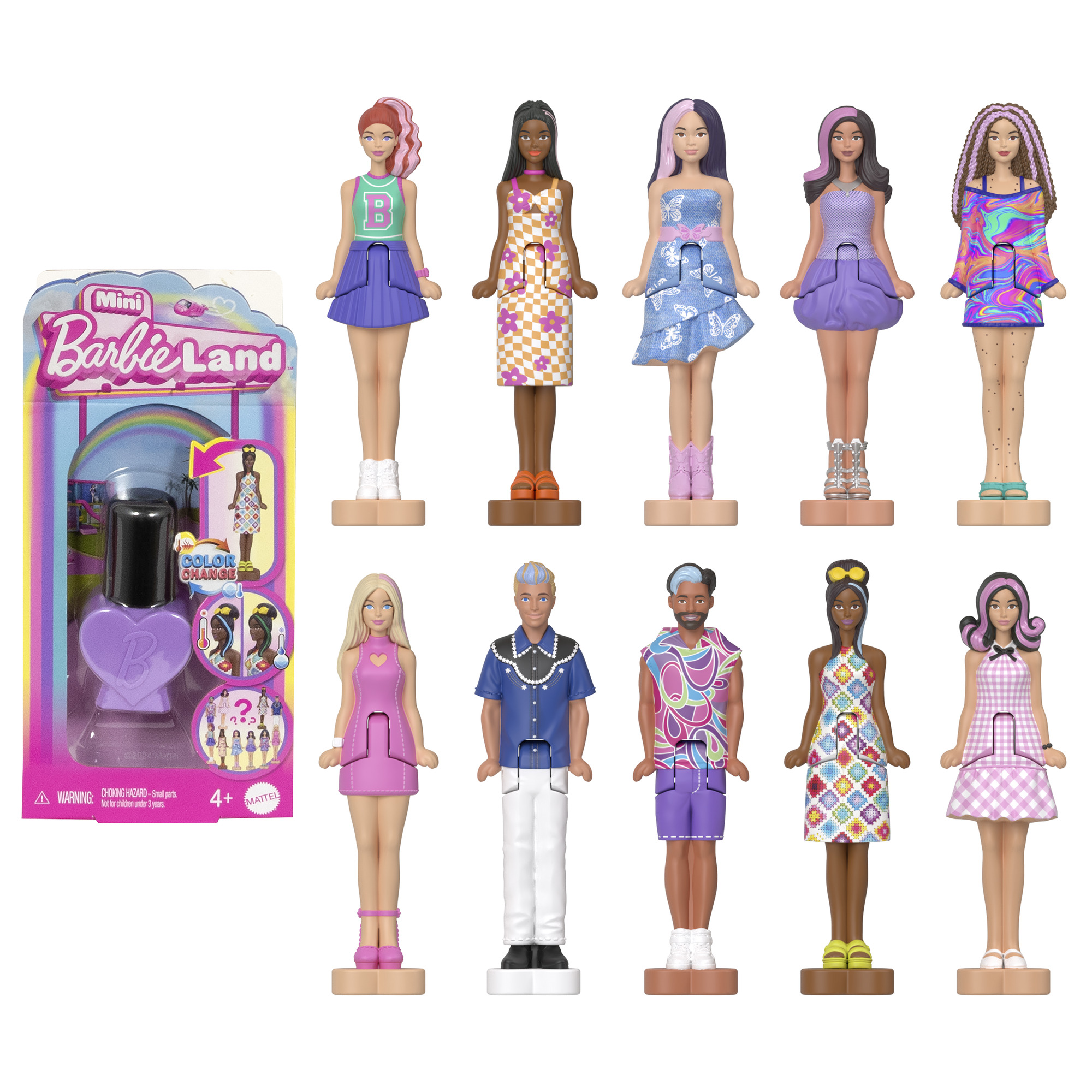 BARBIELAND mini nagų lako formos siurprizas (JCP97)