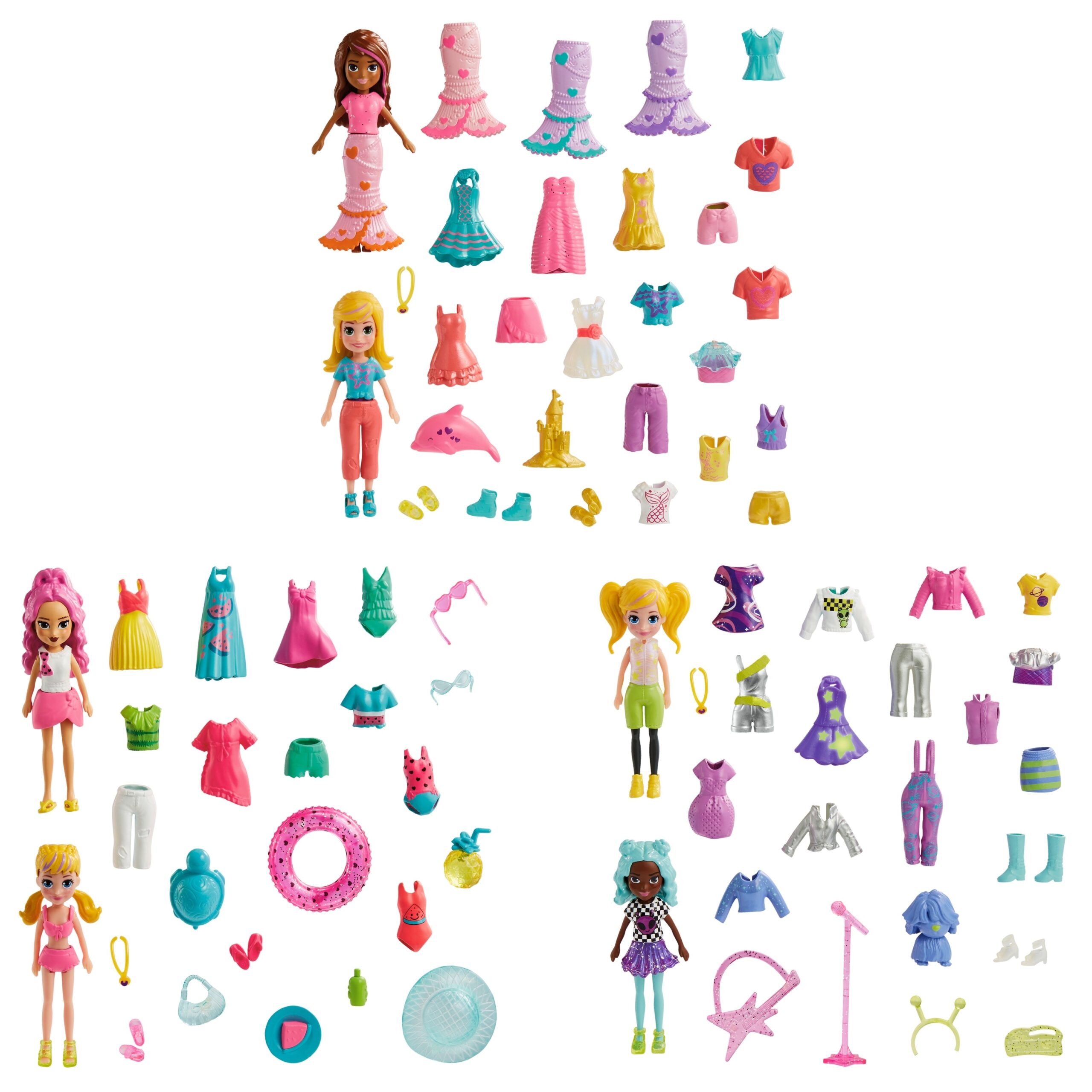 Polly Pocket didysis mados rinkinys (HNF51)