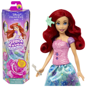 DISNEY PRINCESS SPIN and REVEAL Arielės siurprizų rinkinys (HTV88)