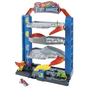 HOT WHEELS CITY garažas su triukais (GNL70)