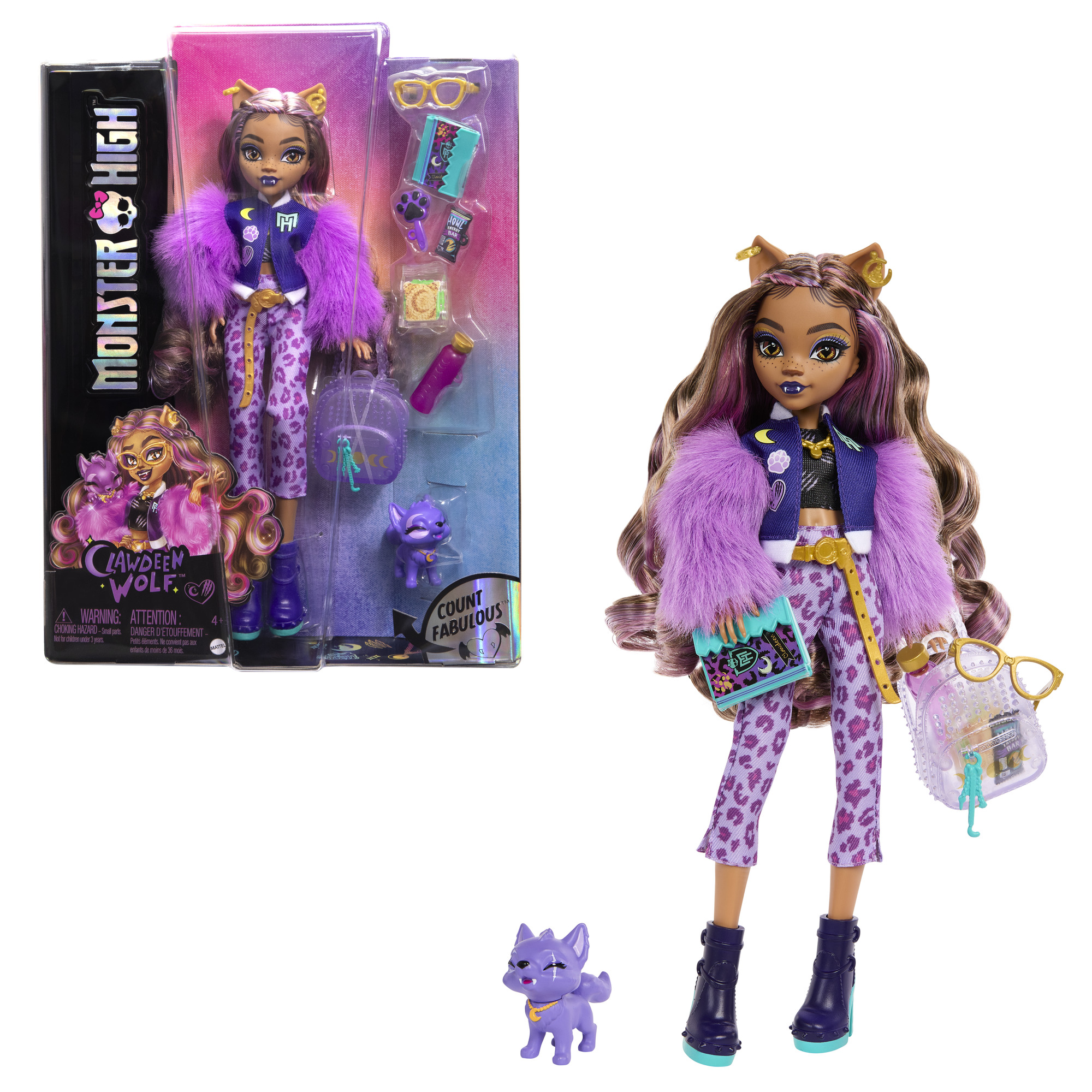 MONSTER HIGH lėlė – Klodina (HRP65)