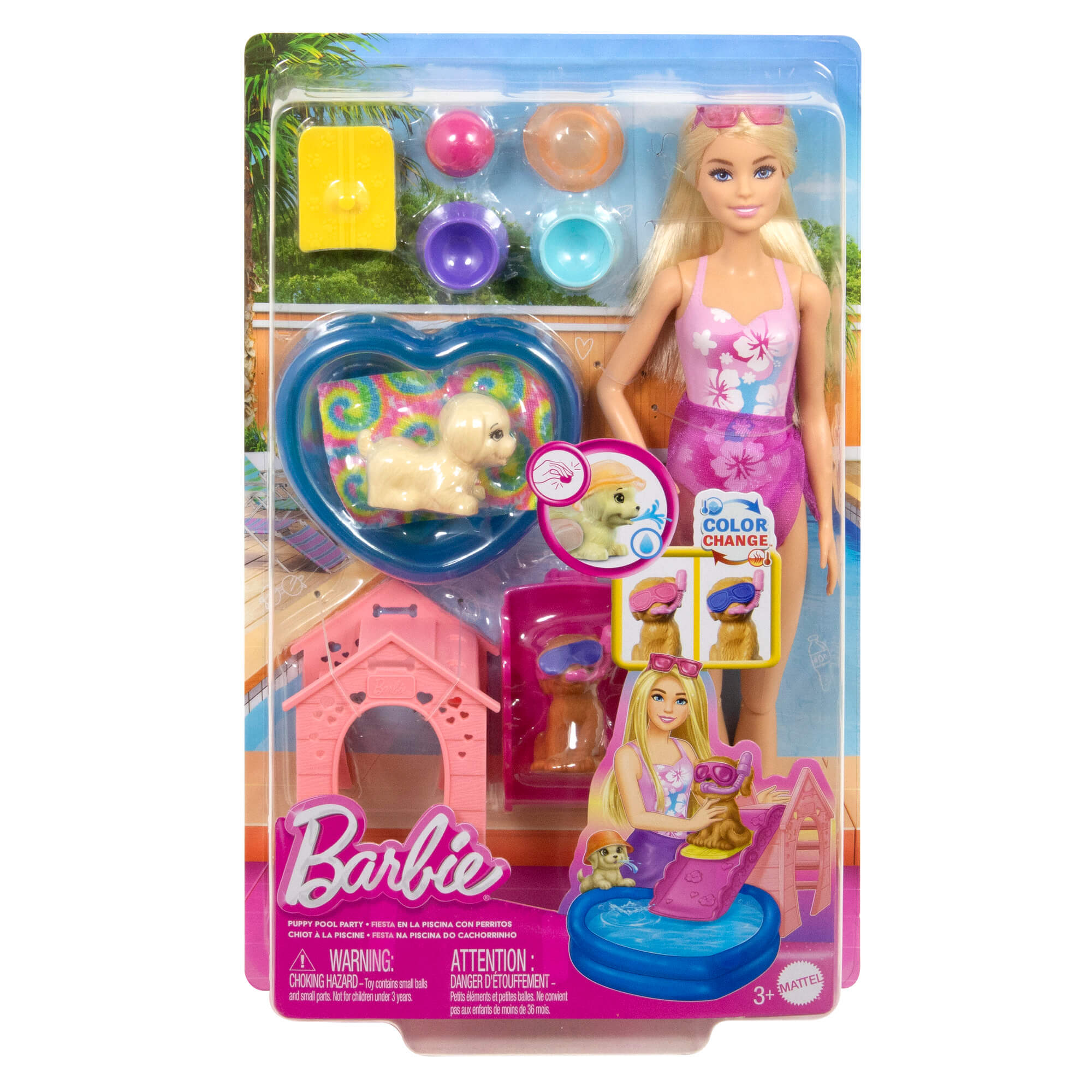 BARBIE lėlės ir gyvūnėlių rinkinys (JBF35)