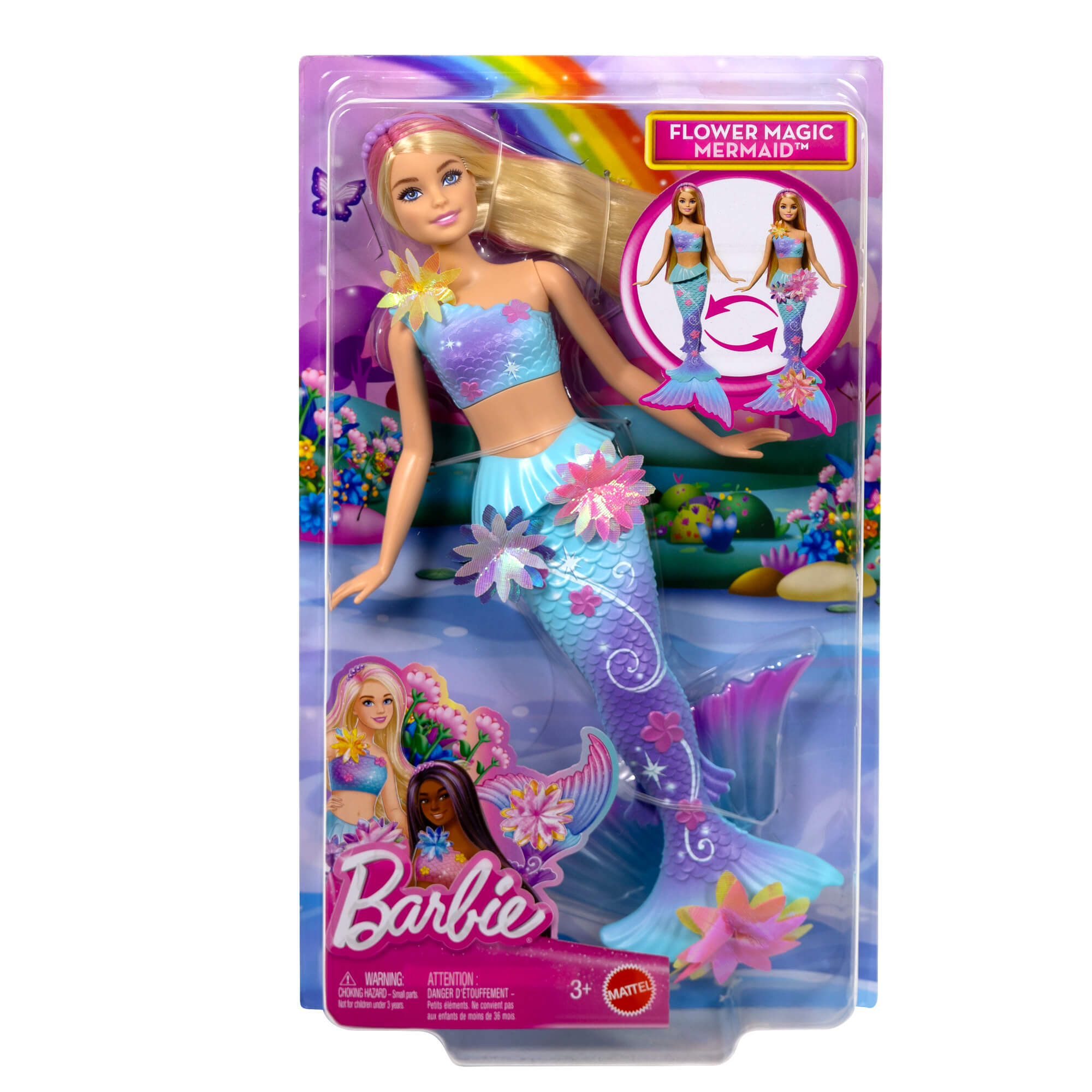 BARBIE DREAMTOPIA BLOOMING MAGIC šviesiaplaukė undinėlė (JDM72)