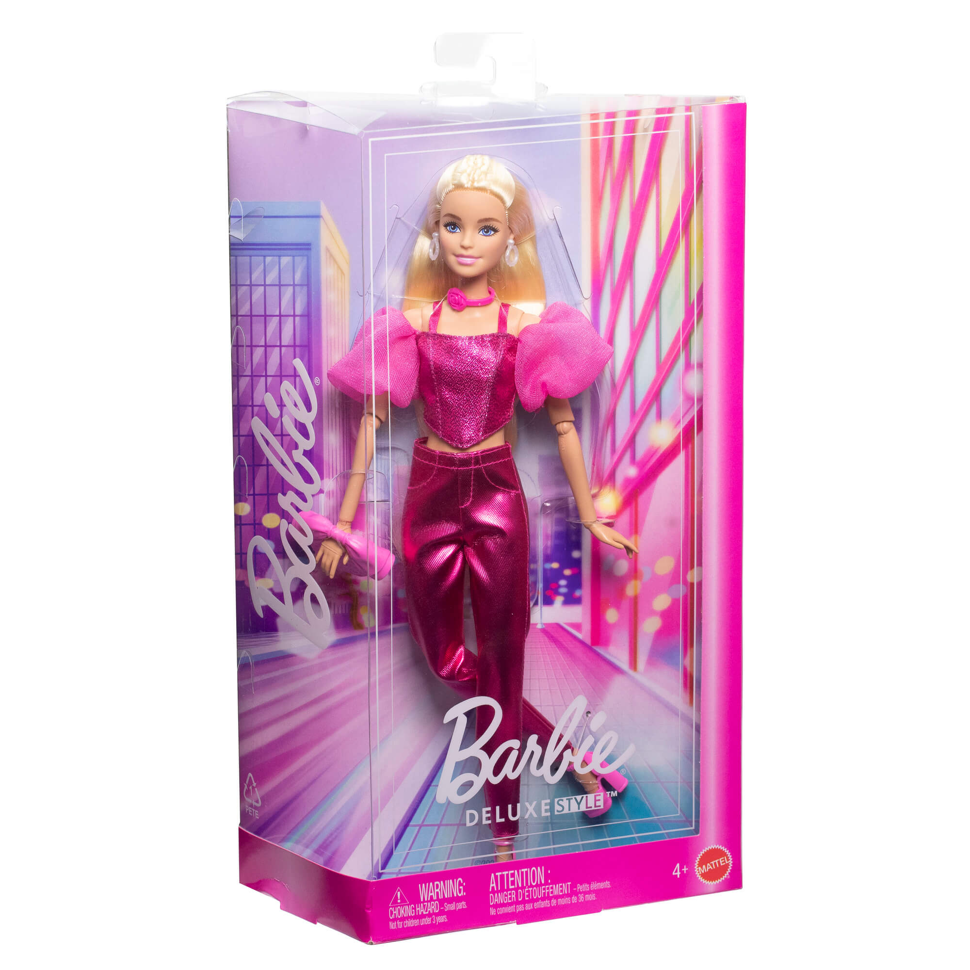 BARBIE DELUXE FASHIONISTAS šviesiaplaukė lėlė (JFP40)