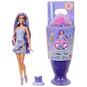 BARBIE POP REVEAL rinkinys – Purple Hair, Sweet Tears serija (JFY60)
