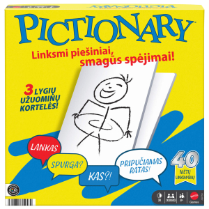 Stalo žaidimas PICTIONARY (lietuvių kalba) (JGF68)
