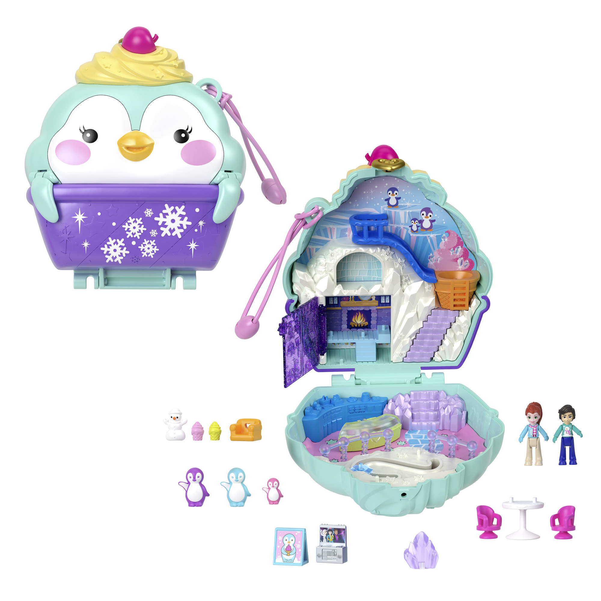 POLLY POCKET pramogų rinkinys (FRY35)