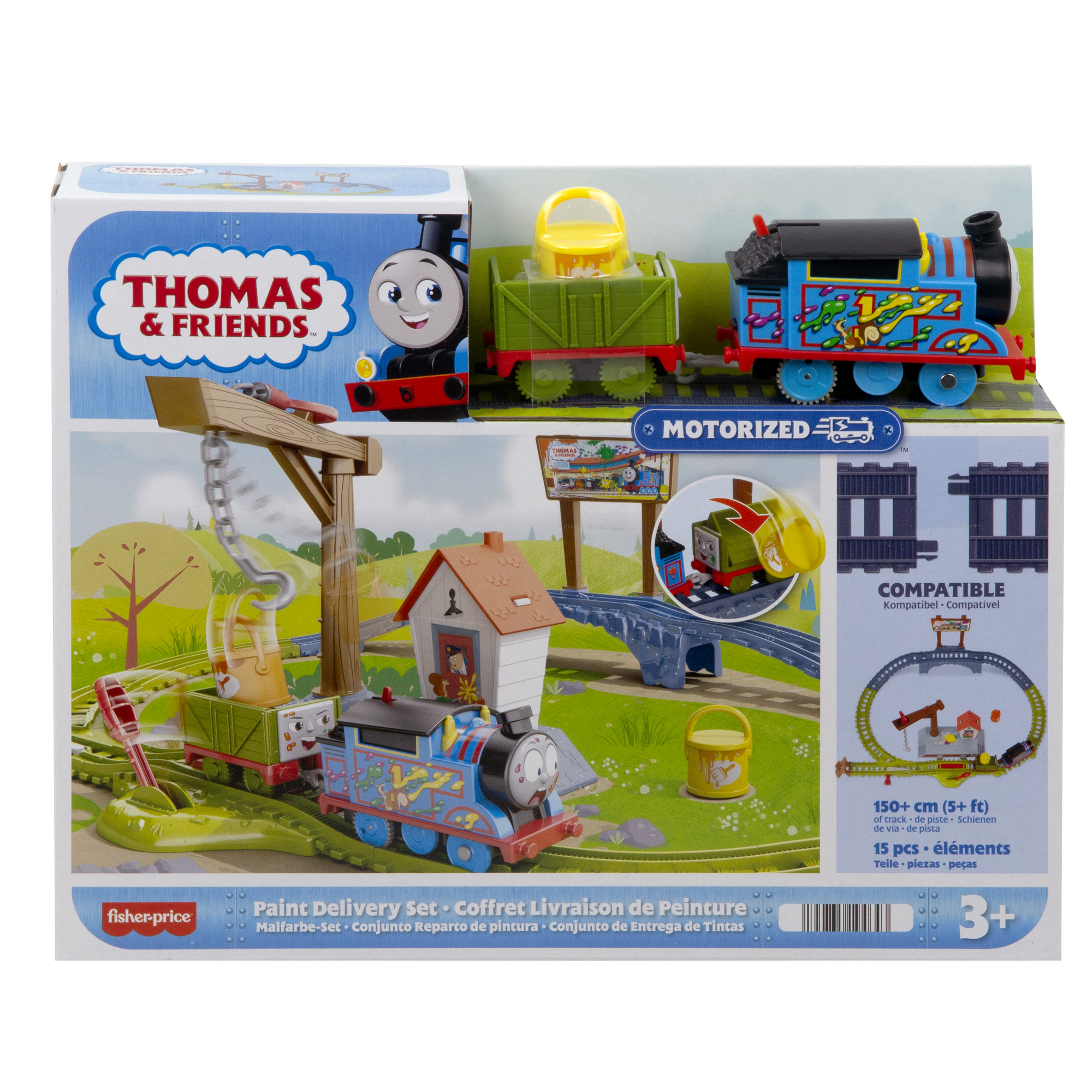THOMAS AND FRIENDS rinkinys – Dažų pristatymas (HTN34)