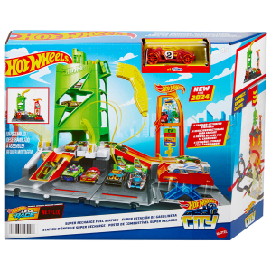 HOT WHEELS CITY rinkinys – Įkrovimo stotelė (HTN79)