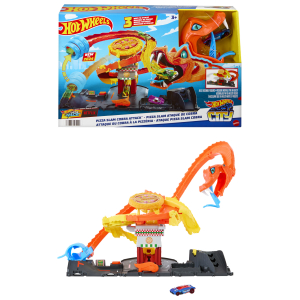 HOT WHEELS CITY rinkinys – Gyvatė picerijoje (HTN81)
