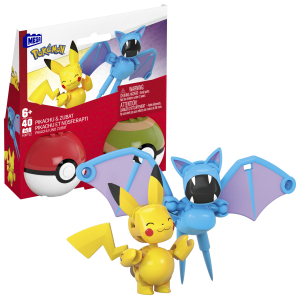 MEGA CONSTRUX POKEMON dviejų Poke rutulių pakuotė (HXP11)