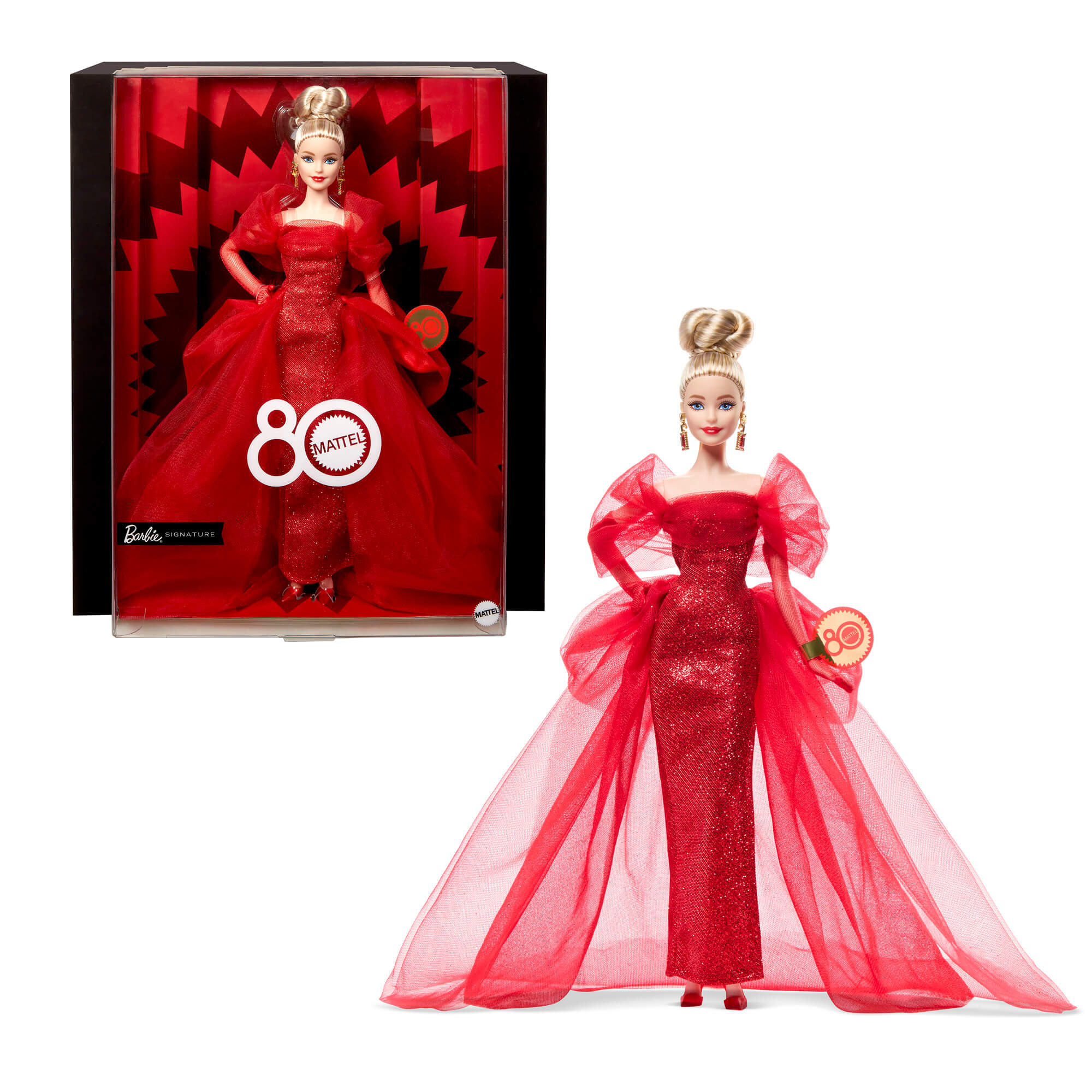 BARBIE kolekcinė lėlė Mattel 80 (JBJ17)