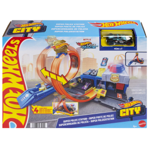 HOT WHEELS CITY rinkinys – Super policijos stotis (JBM71)