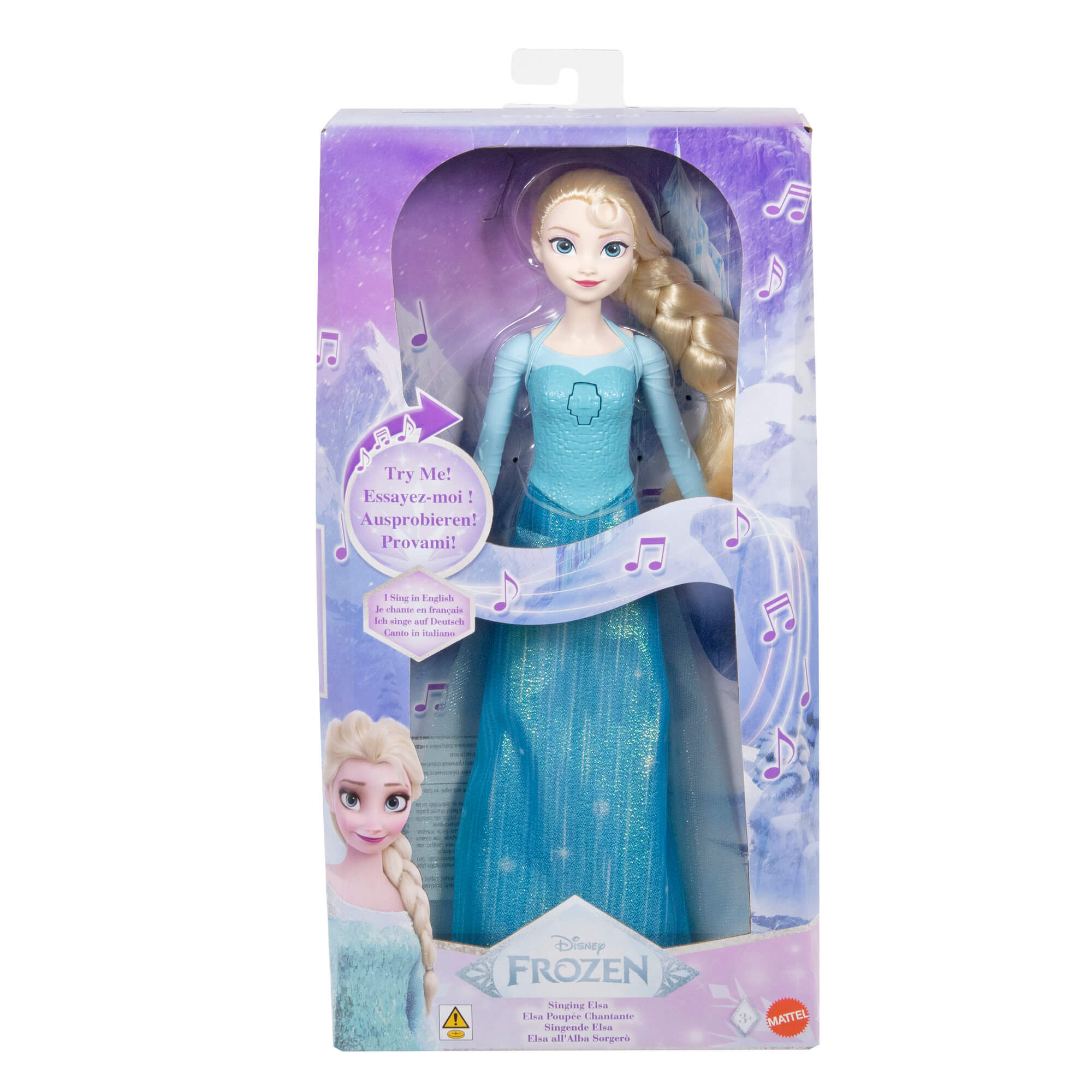 DISNEY FROZEN dainuojanti Elza (JFH84)