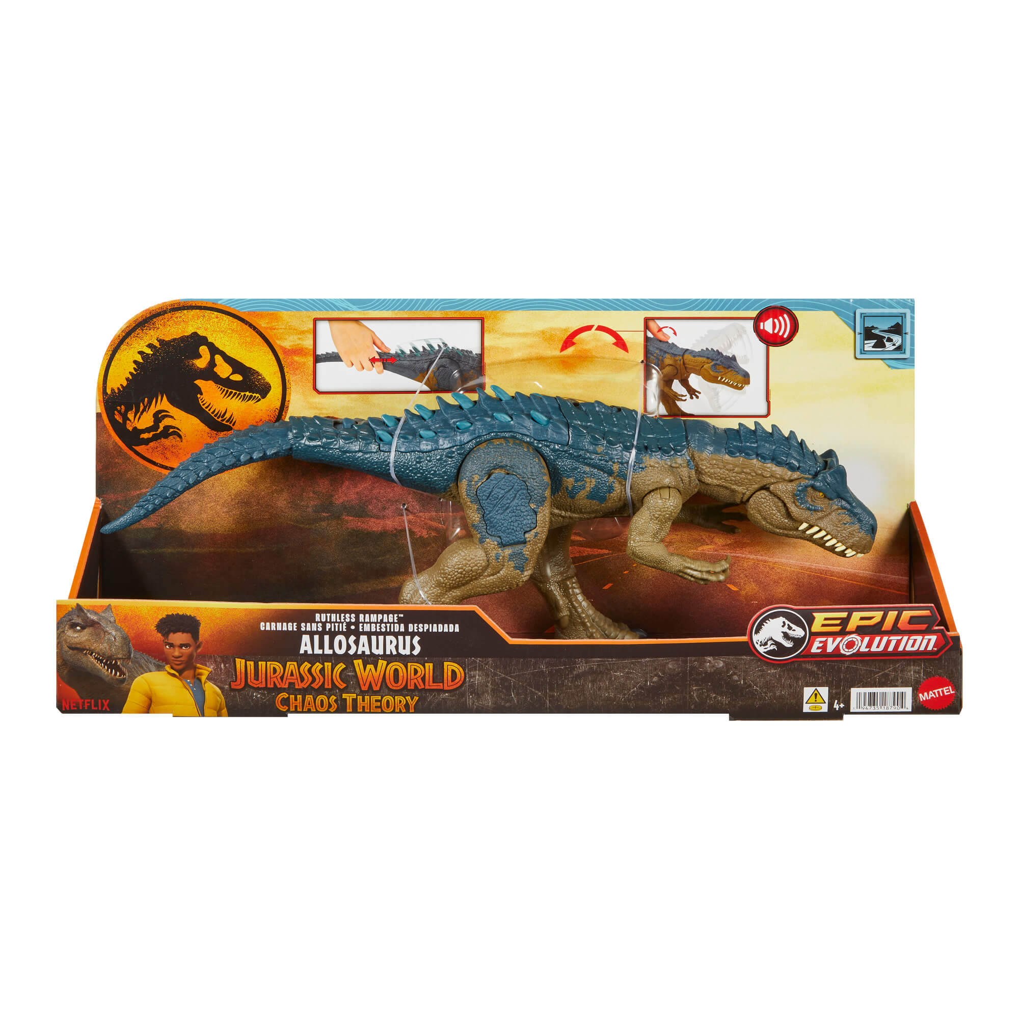 JURASSIC WORLD dinoazauras - Allosaurus (HRX50)
