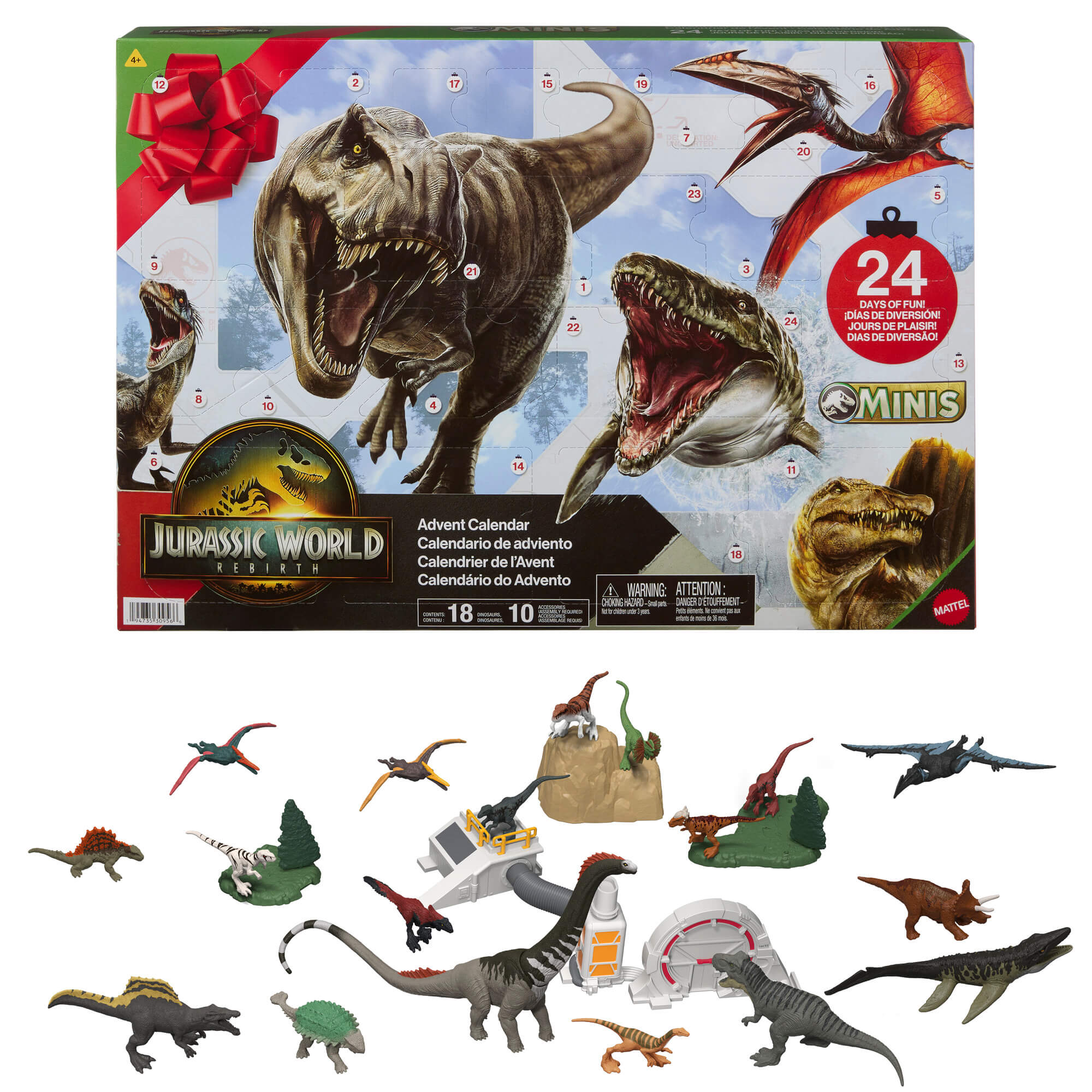 JURASSIC WORLD advento kalendorius (JGB67)