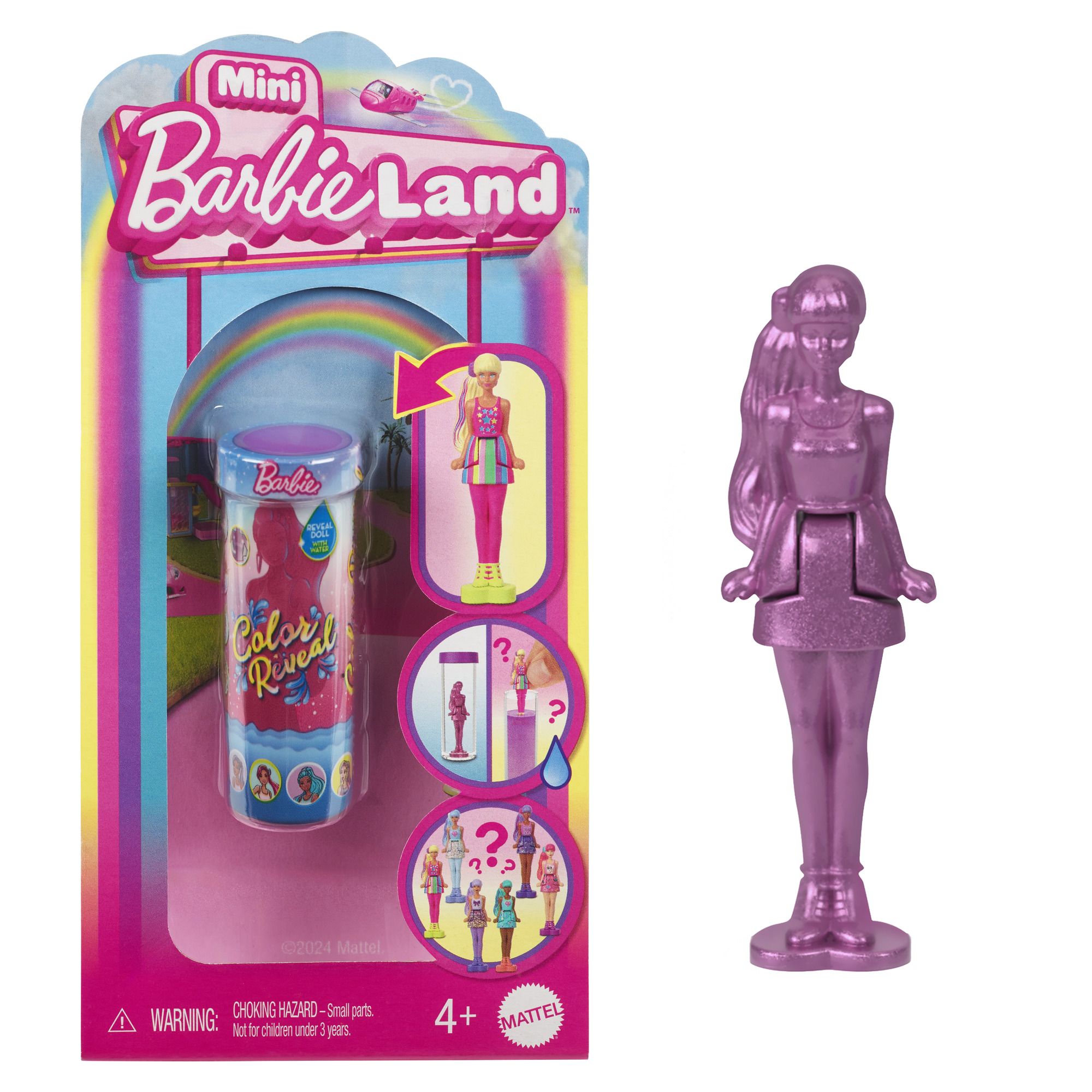 BARBIELAND COLOR REVEAL mini siurprizas (HYF28)