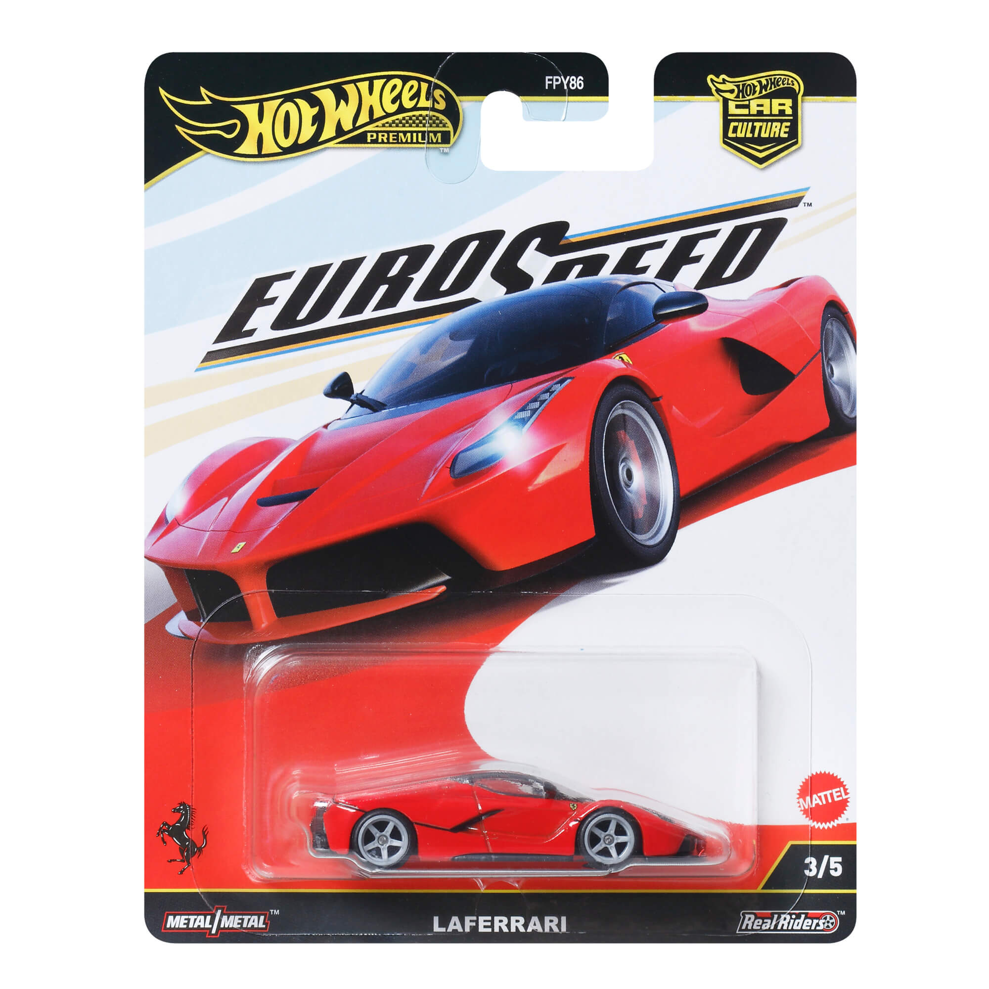 HOT WHEELS PREMIUM CAR CULTURE automodeliukas - LaFerrari (JBK55)