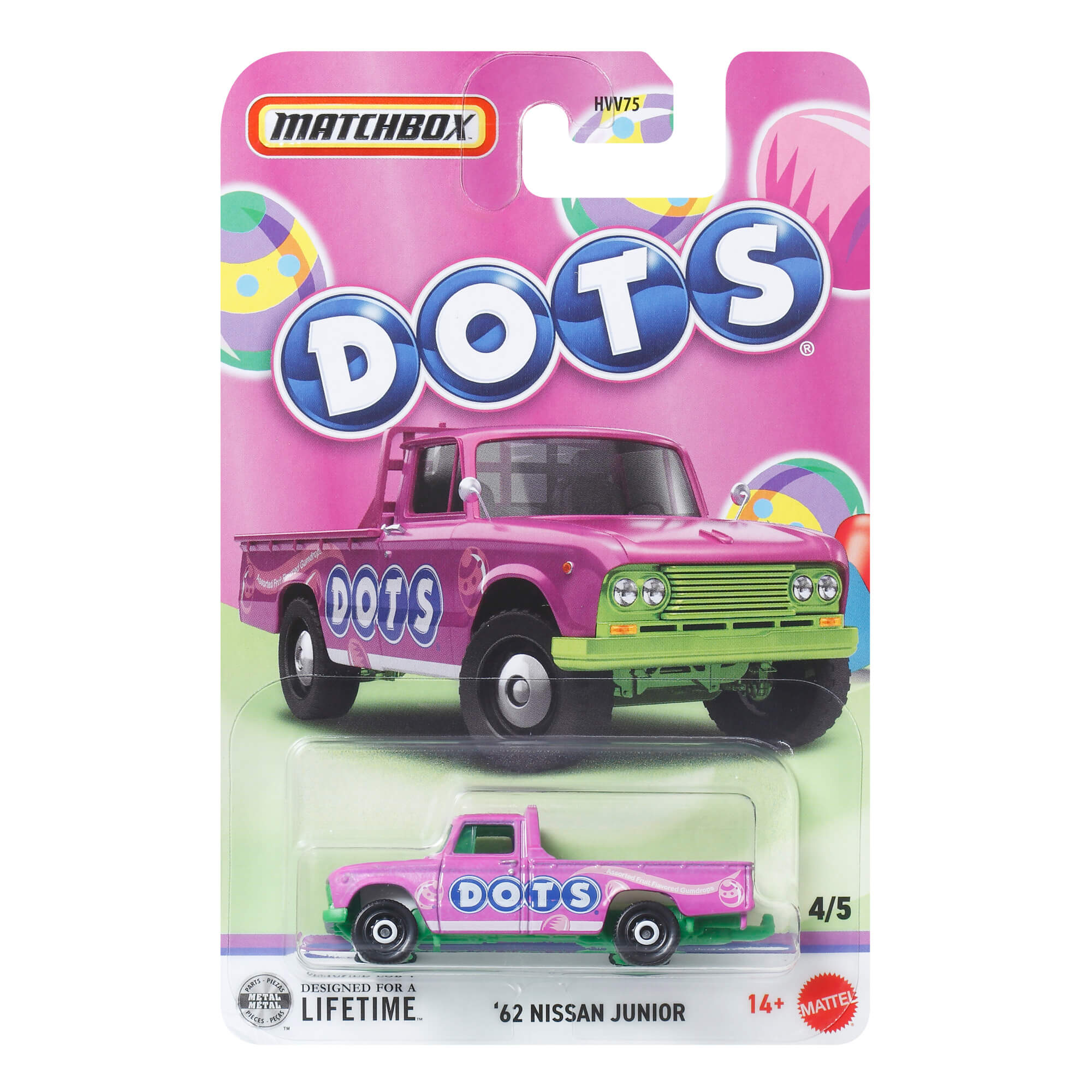 MATCHBOX saldainių tematikos automodeliukas (HVV75)