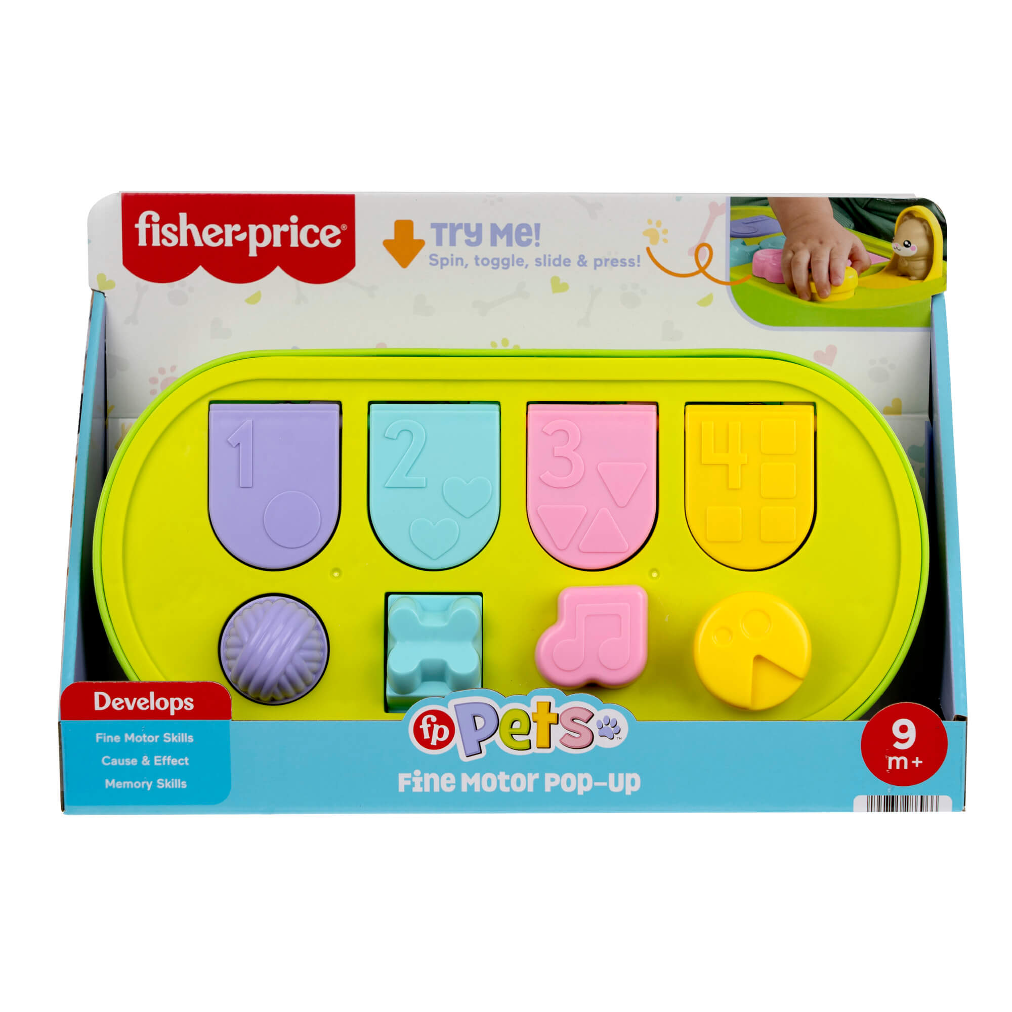 FISHER-PRICE iššokančių gyvūnėlių žaidimas (JDL66)