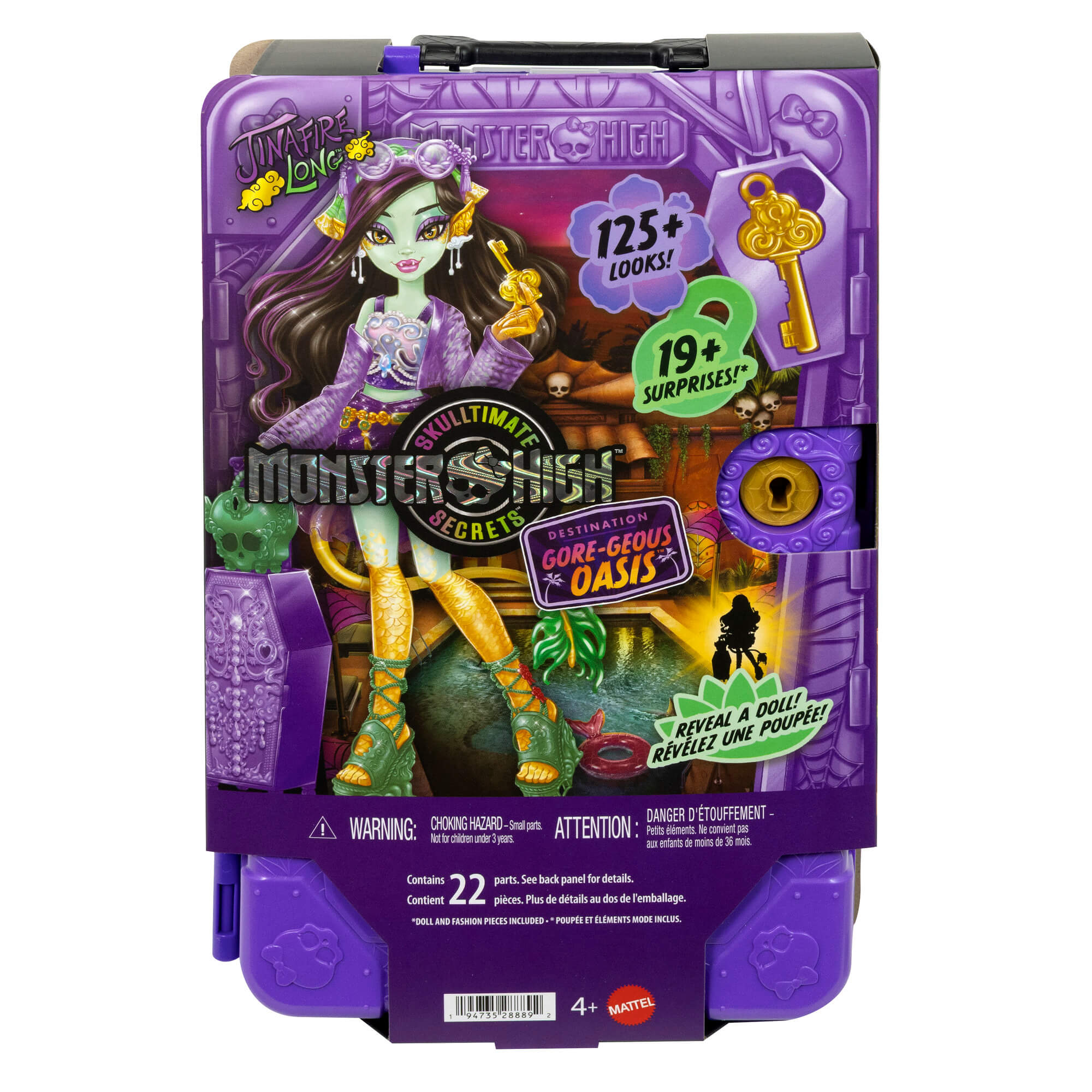 MONSTER HIGH SHULLTIMATE SECRETS Jinafirės rinkinys (JDR52)