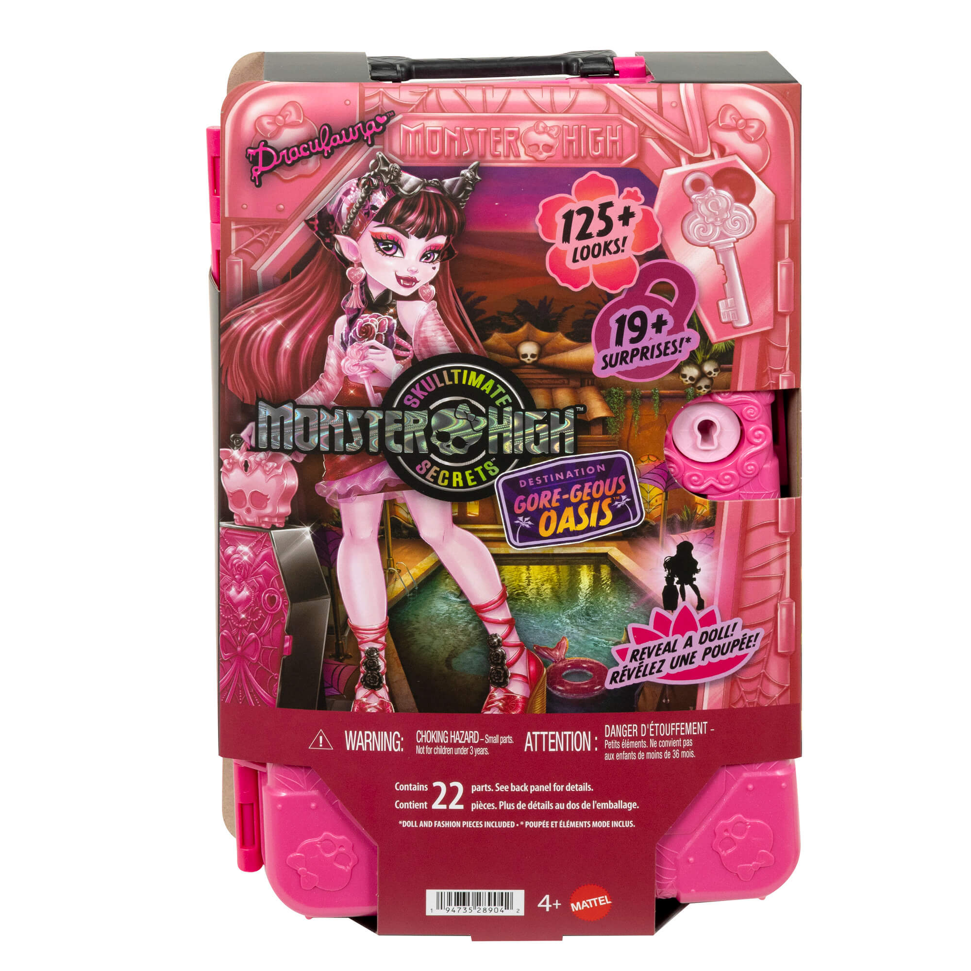 MONSTER HIGH SKULLTIMATE SECRETS Drakulauros rinkinys (JDR50)