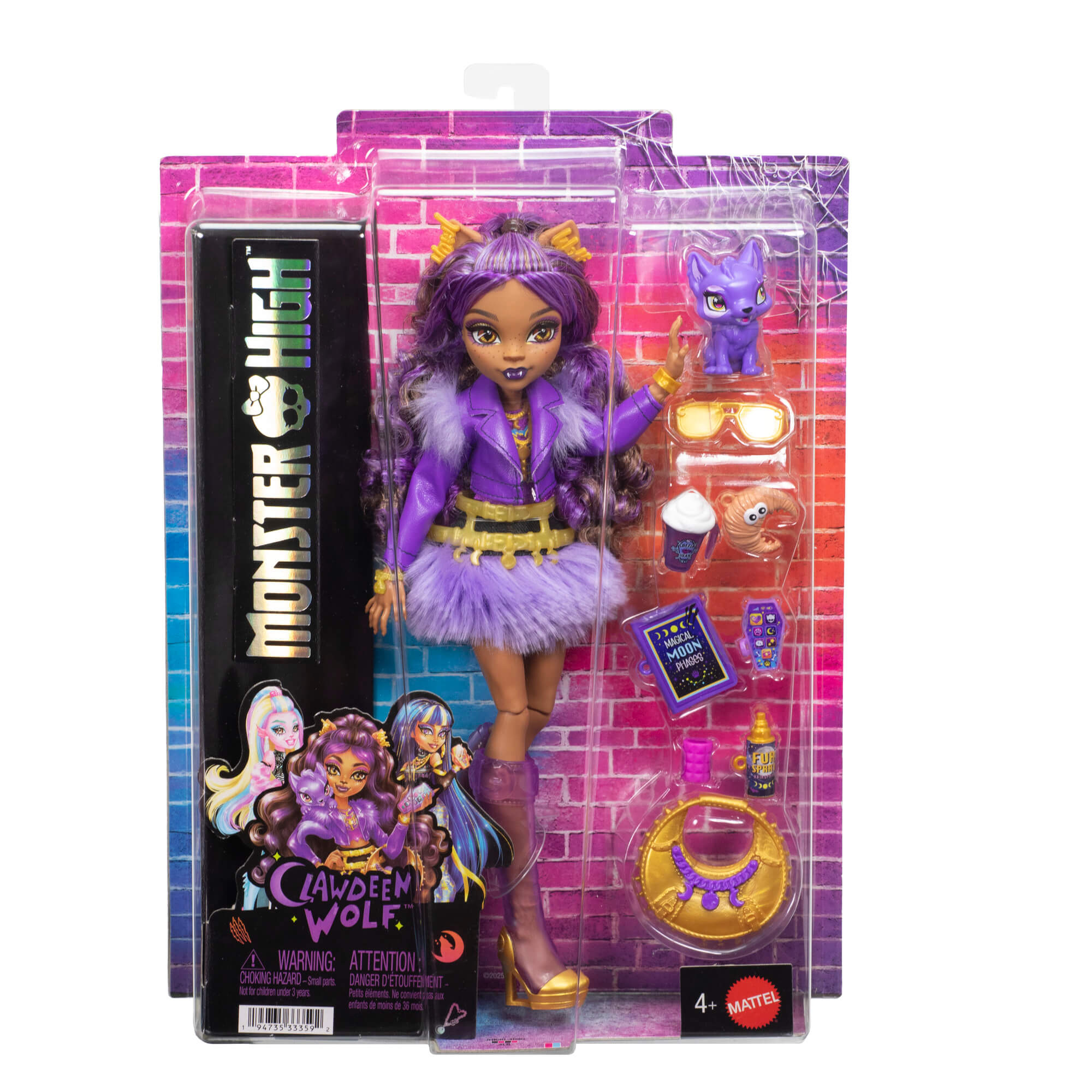 MONSTER HIGH lėlė Klodina (atnaujinta) (JHK30)