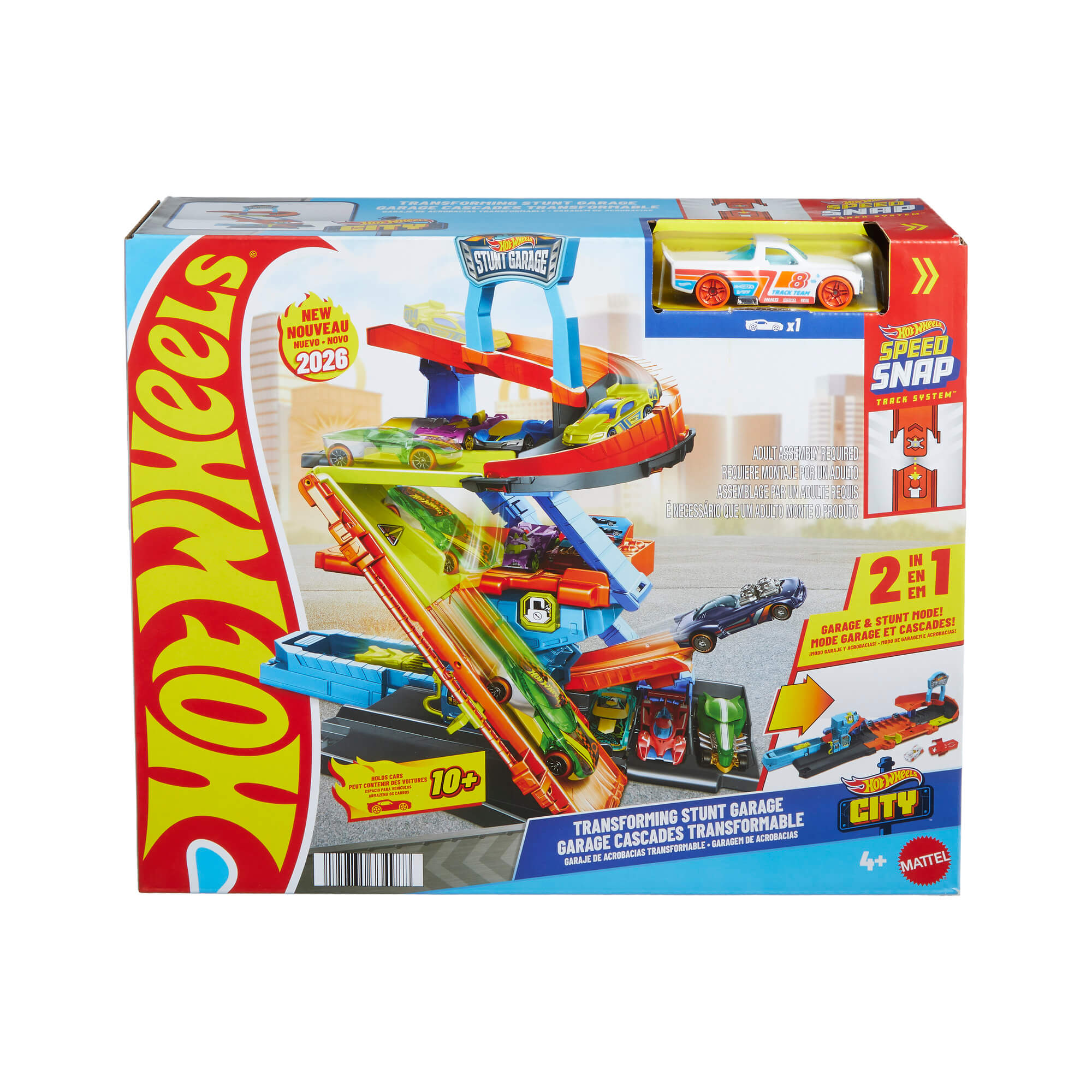 HOT WHEELS CITY triukų garažas 2 in 1 (JHL94)