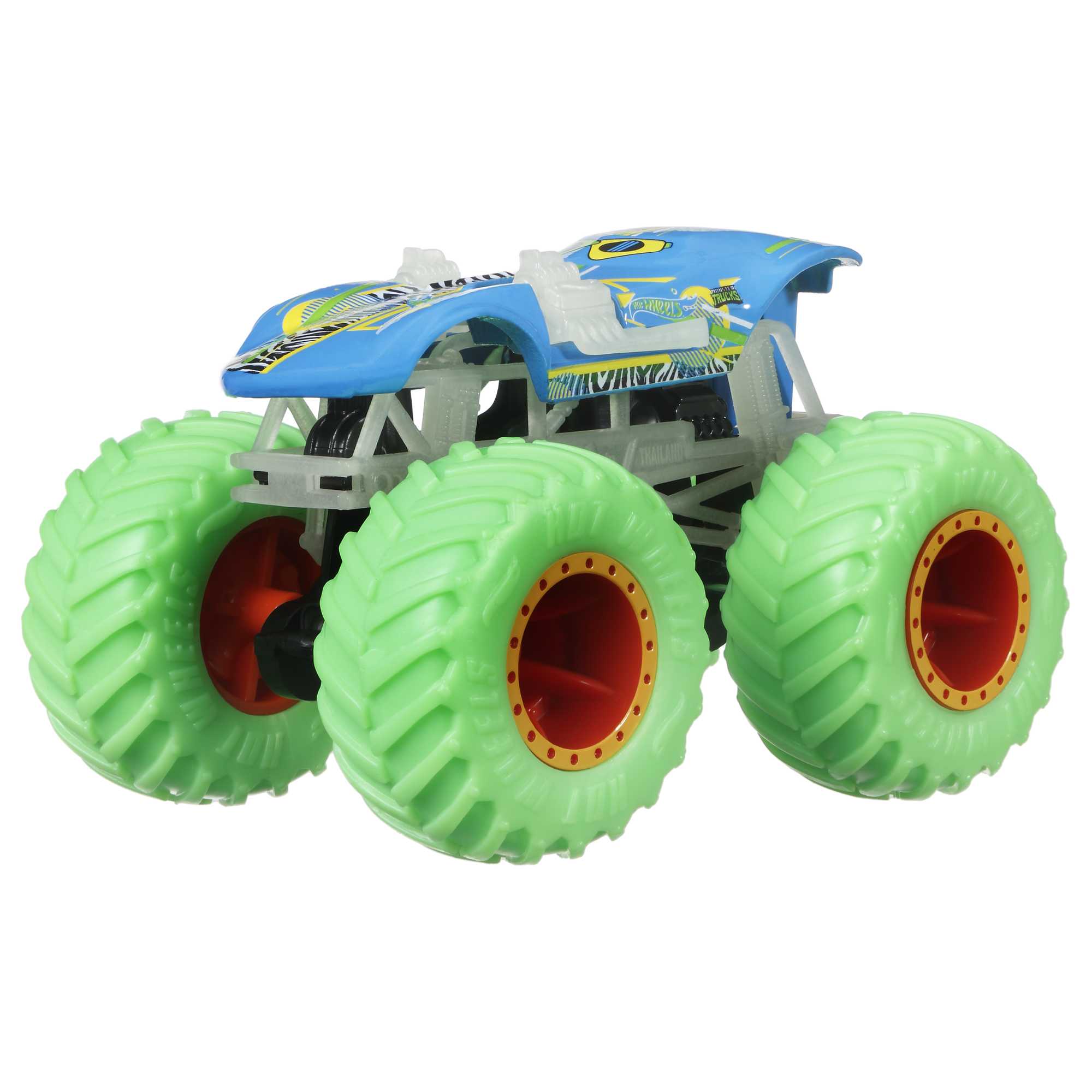 HOT WHEELS MONSTER TRUCKS šviečiantis tamsoje džipas (HCB50)