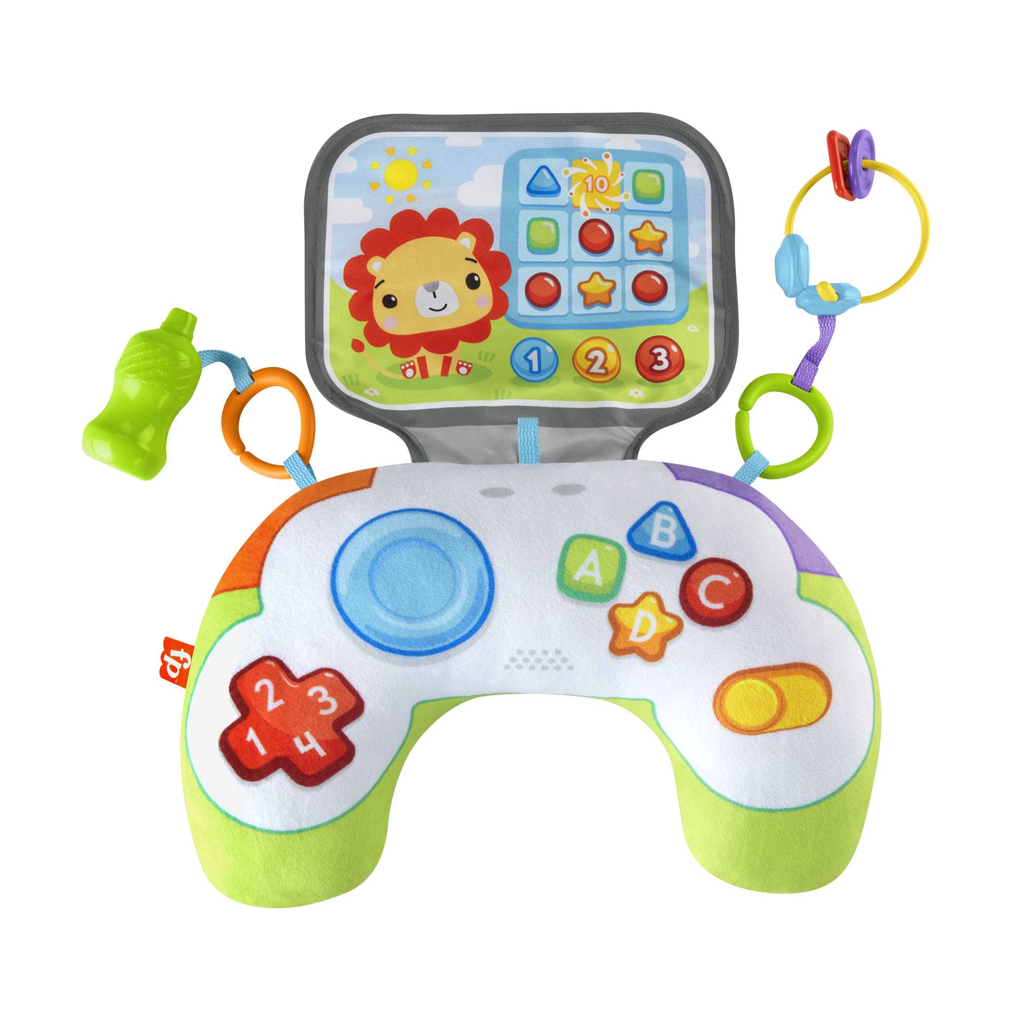 FISHER-PRICE pagalvėlė – Žaidimų pultelis (HGB89)