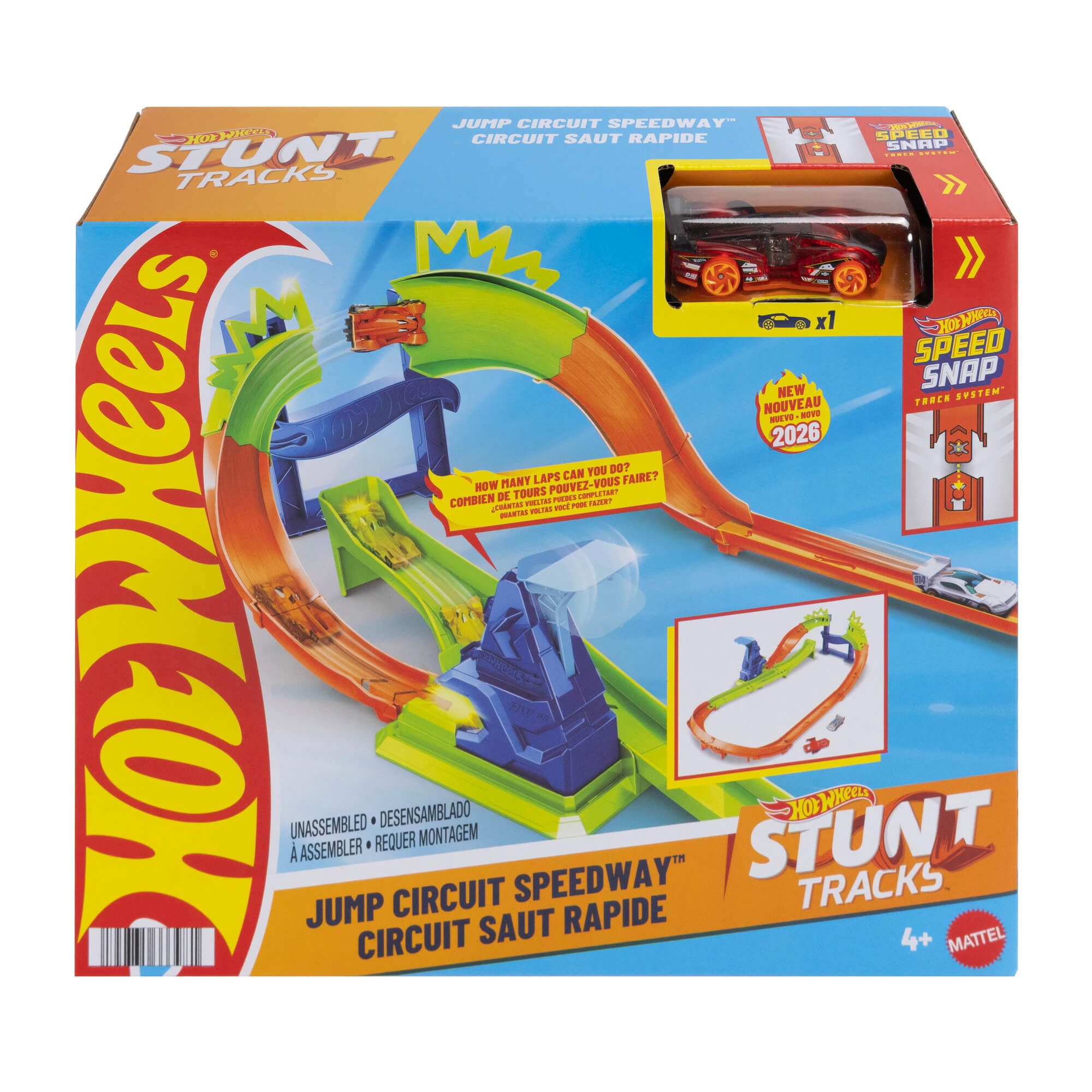HOT WHEELS STUNT TRACKS rinkinys – Čempionatas (JLM90)