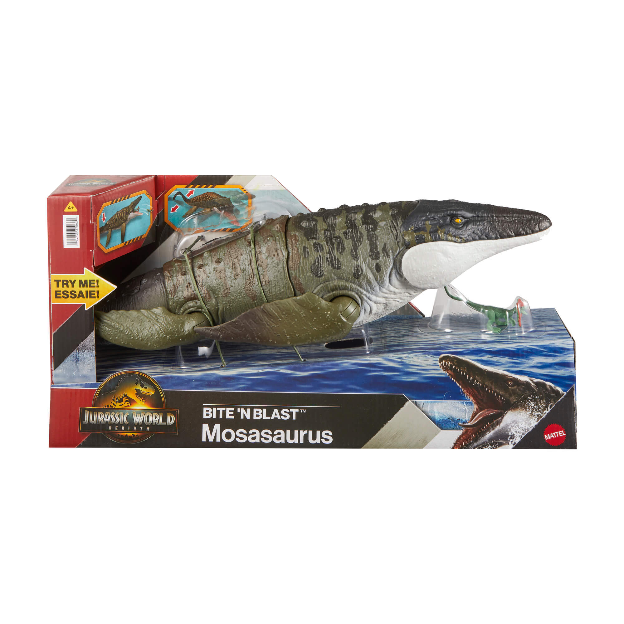 JURASSIC WORLD interaktyvus dinozauras – Mosasaurus (JCH00)