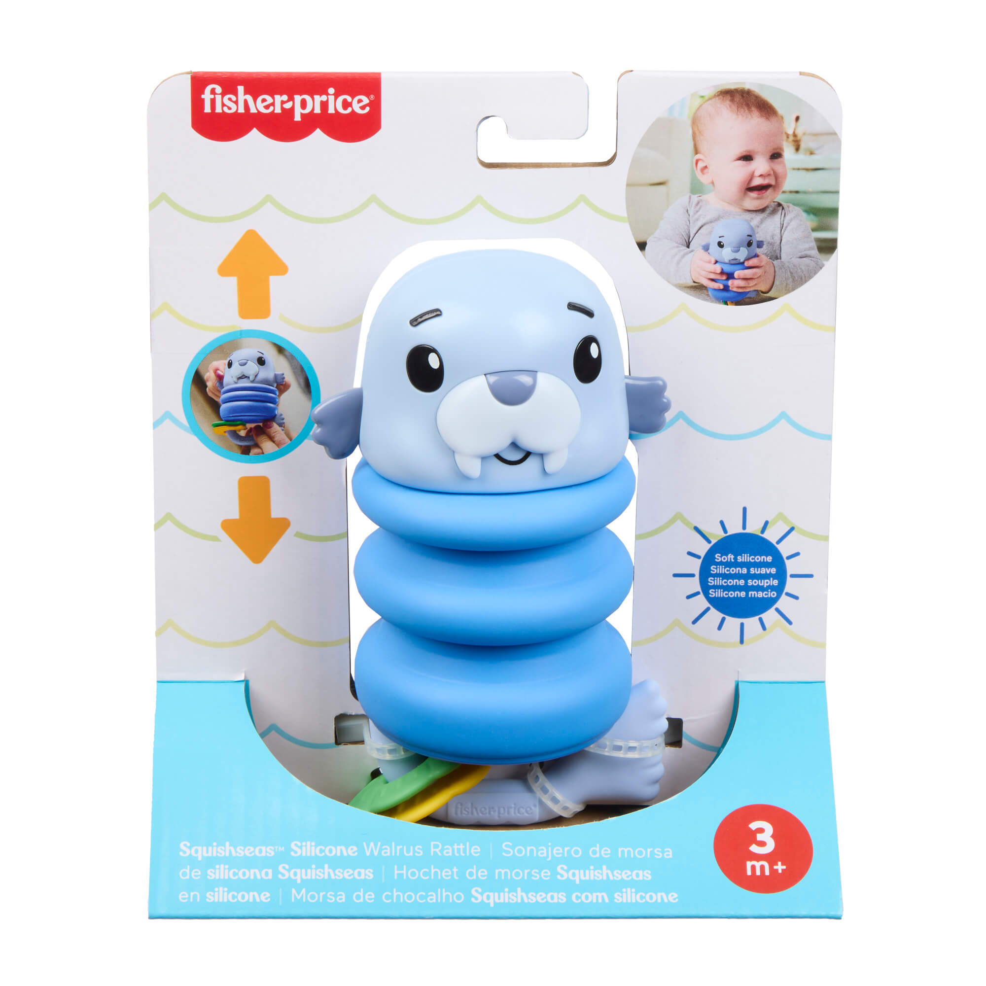 FISHER-PRICE barškutis – kramtukas 2 in 1 (JHB54)