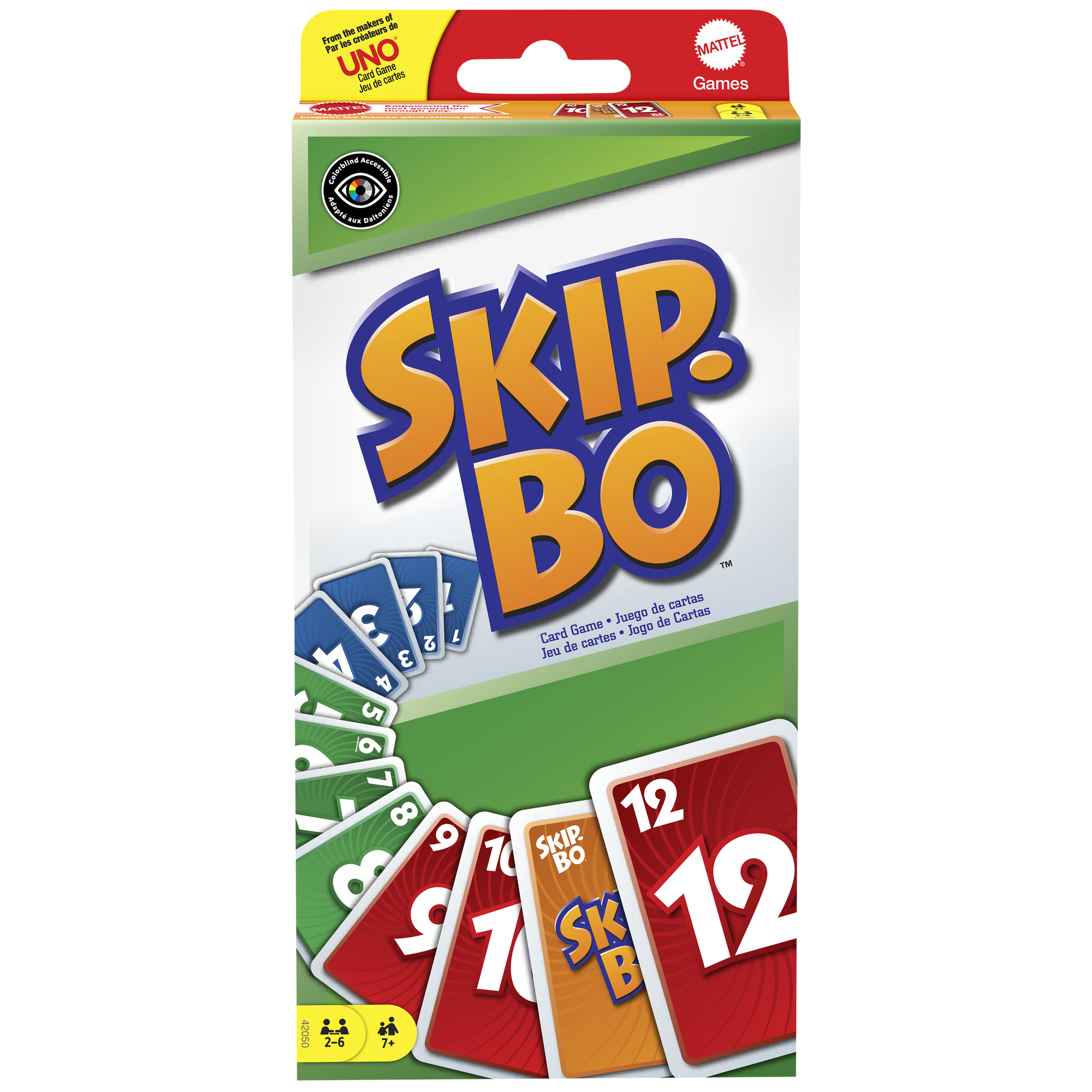 UNO kortos SKIP – BO (42050)