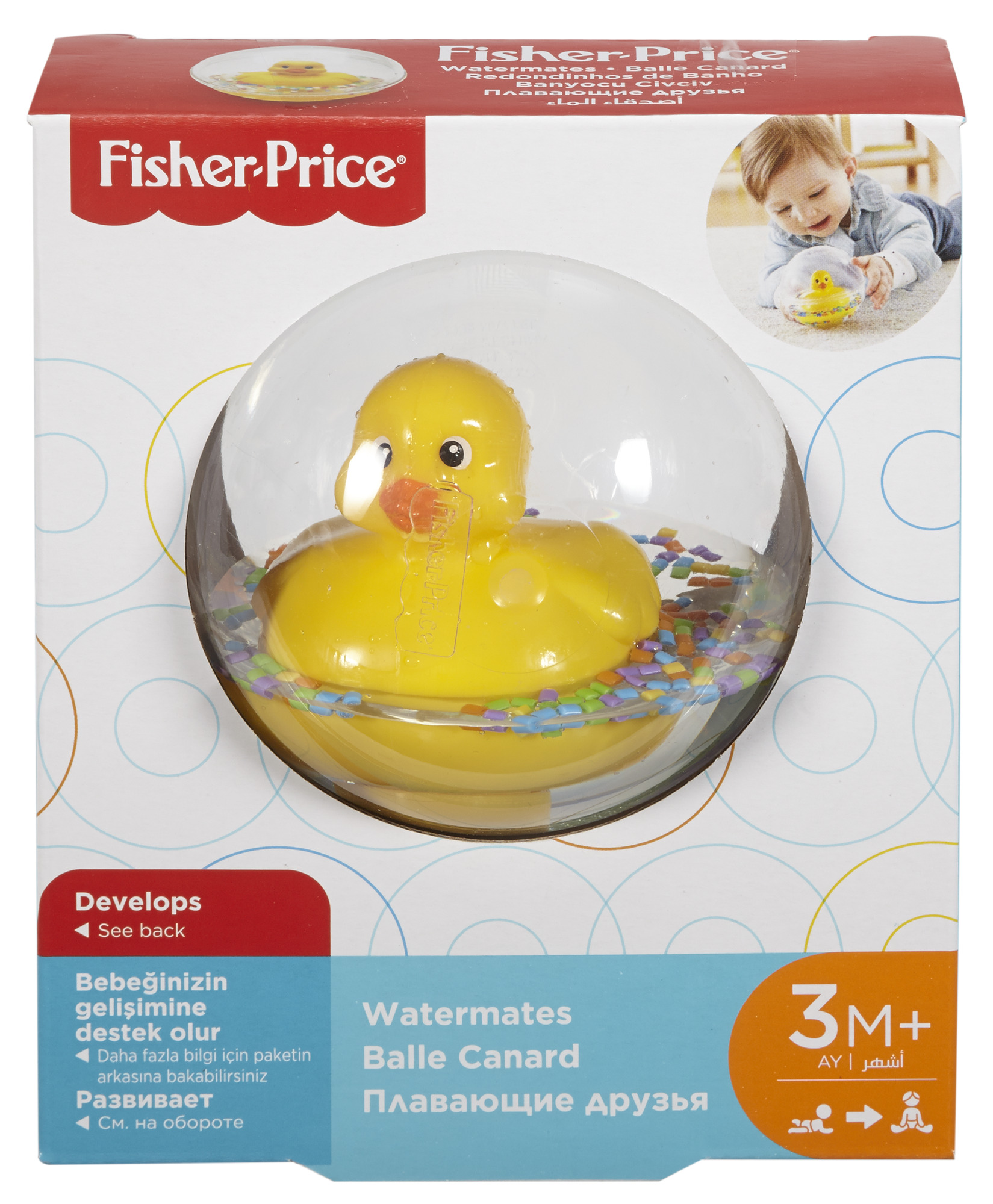 FISHER-PRICE ančiukas burbule (75676)