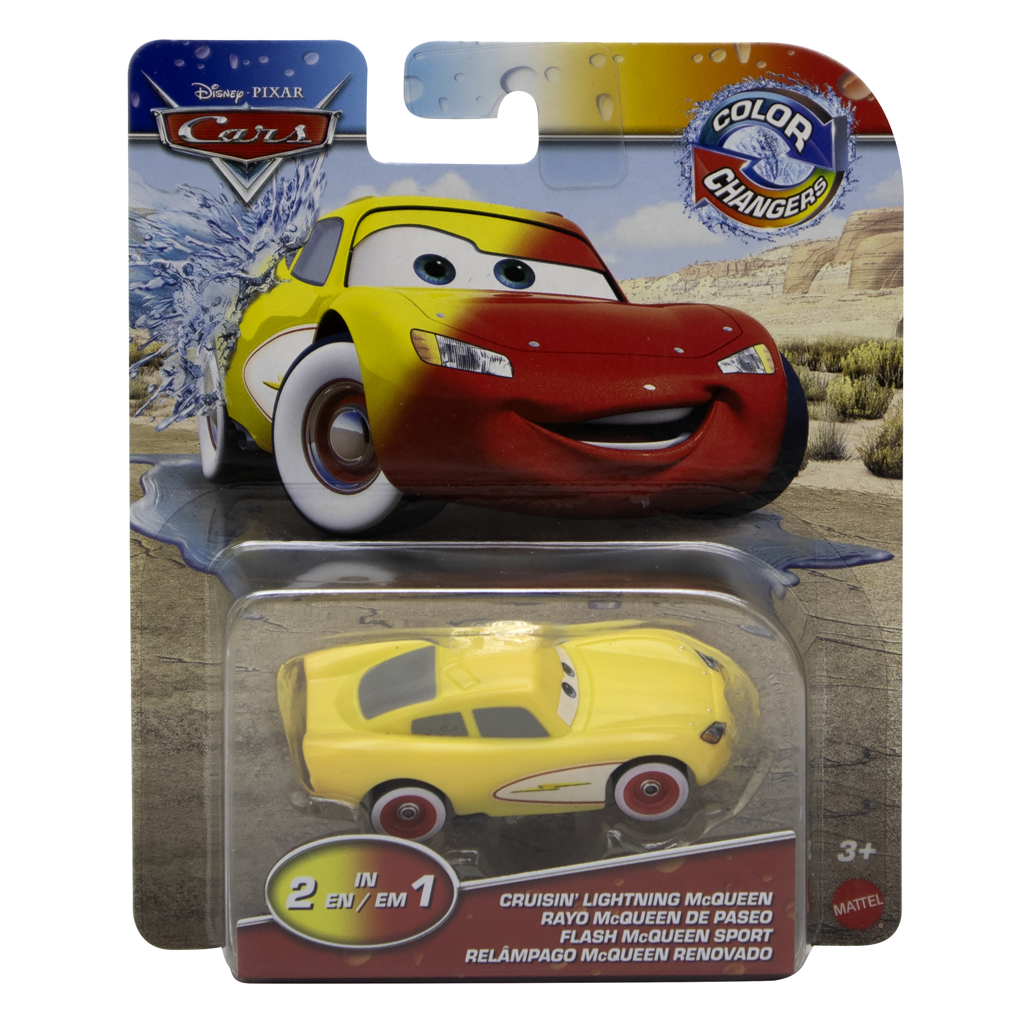 CARS automodeliukas – Pakeisk spalvą! (GNY94)