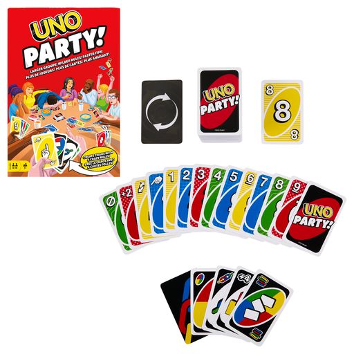 UNO PARTY – vakarėlio kortos (HMY49)