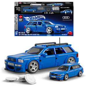 MATTEL BRICK SHOP HOT WHEELS konstruktorius – Speed Audi (JGR28)