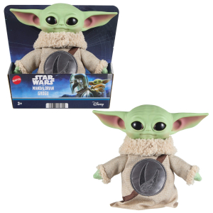 STAR WARS pliušinis žaislas Grogu (vidutinis) (JKN41)