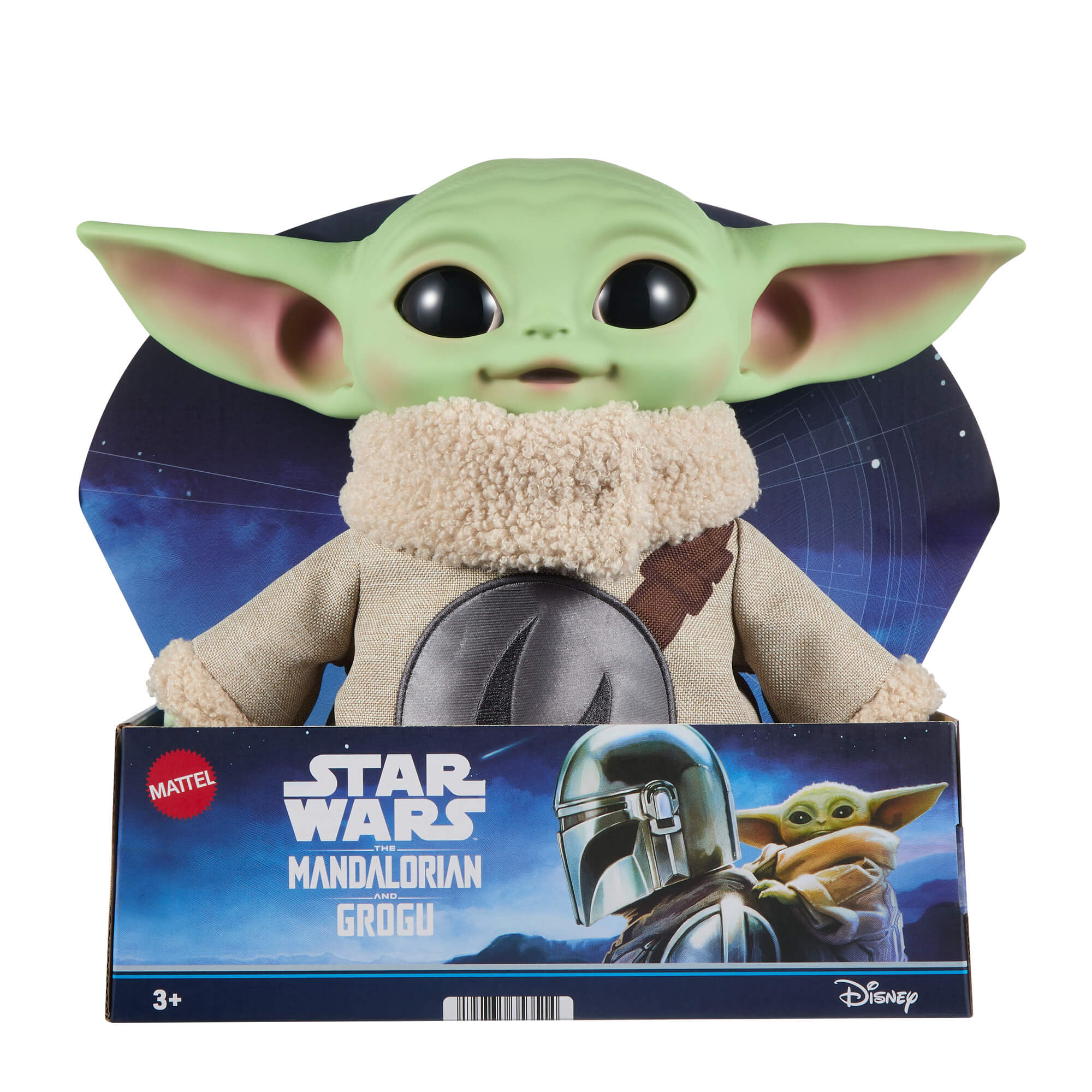 STAR WARS pliušinis žaislas Grogu (didelis) (JKN43)