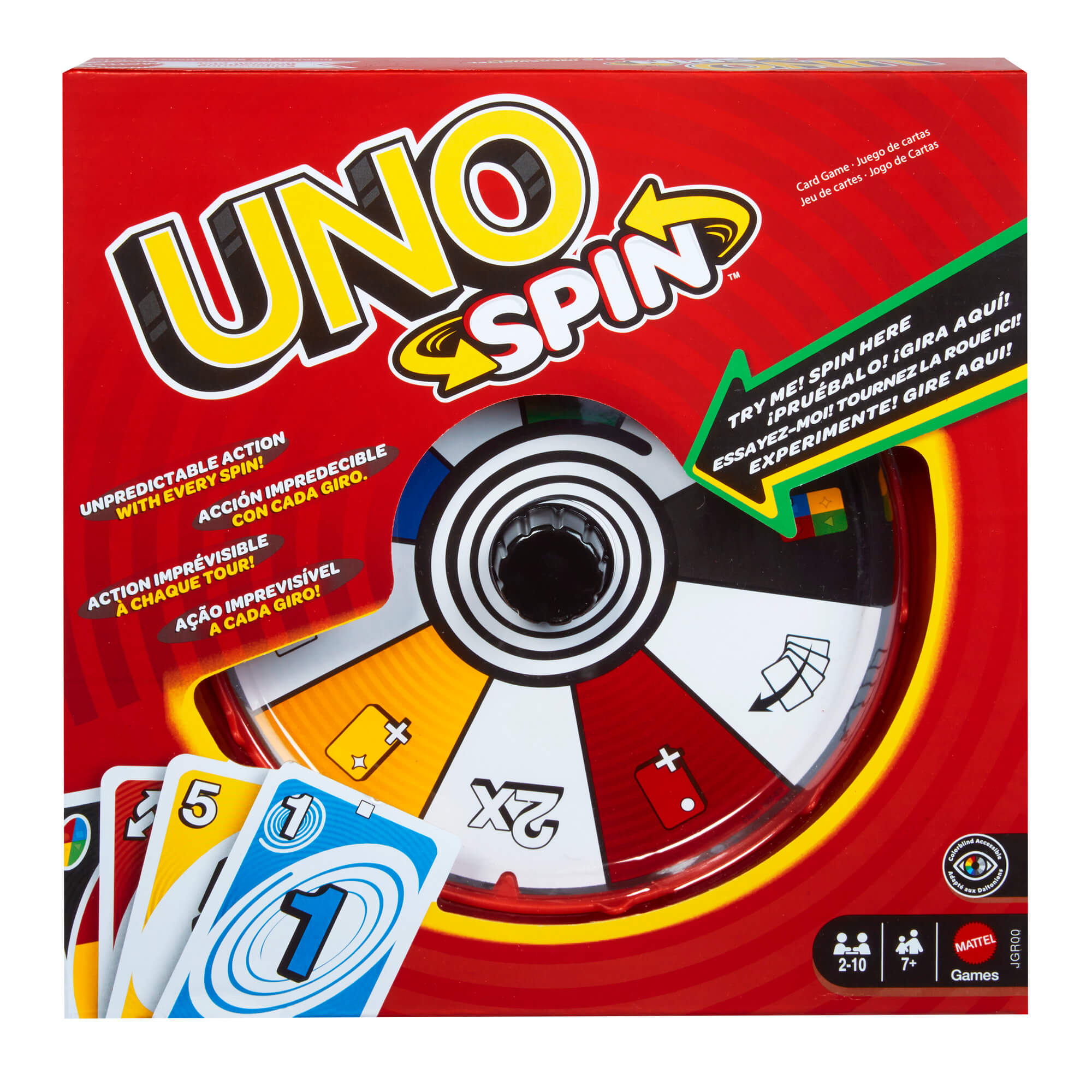 UNO SPIN stalo žaidimas (JGR00)