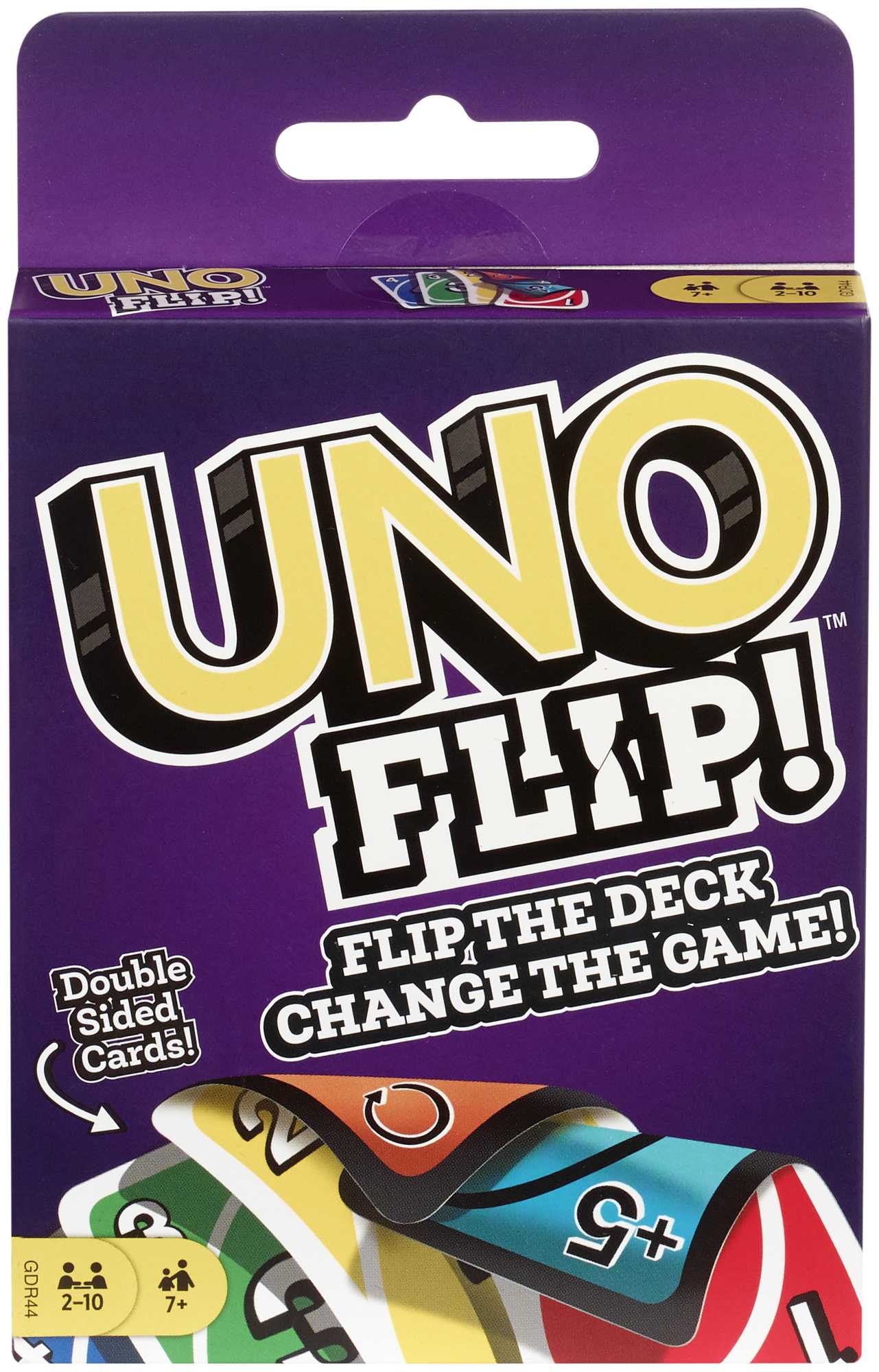 UNO FLIP – žaidimas su dvipusėmis kortomis (GDR44)